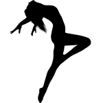 Ambiance - sticker sticker danseuse acrobate
