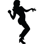 Ambiance - sticker sticker danseuse disco