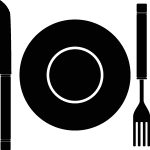 Ambiance - sticker sticker d�co assiette