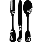 Ambiance - sticker sticker d�co ustensiles d�cor�s