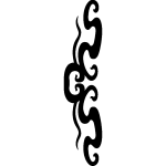 Ambiance - sticker sticker d�coratif �l�ment horizontal 1