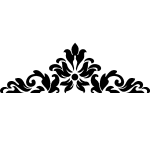 Ambiance - sticker sticker design baroque tiare