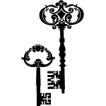 Ambiance - sticker sticker design cl�s avec baroque