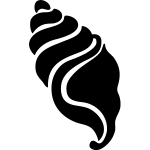 Ambiance - sticker sticker design coquillage elliptique