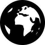 Ambiance - sticker sticker design globe terrestre