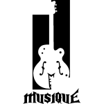 Ambiance - sticker sticker design guitare - musique