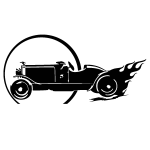 Ambiance - sticker sticker design voiture ancienne