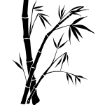Ambiance - sticker sticker dessin de bambou
