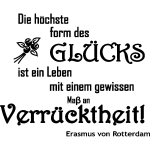 Ambiance - sticker sticker die h�chste form (erasmus von rotterdam)
