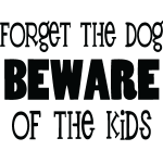 Ambiance - sticker sticker dog kids