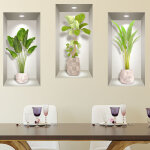 Ambiance - sticker stickers � effet 3d bananiers