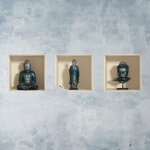 Ambiance - sticker sticker � effet 3d bouddha
