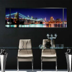 Ambiance - sticker sticker effet 3d brooklyn bridge