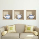 Ambiance - sticker sticker effet 3d th�i�re d�cor� baroque