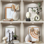 Ambiance - sticker stickers effet 3d vases et objets design