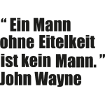 Ambiance - sticker sticker ein maan - john wayne