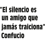 Ambiance - sticker sticker el silencio - confucio