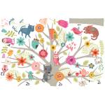 Ambiance - sticker stickers enfant arbre scandinave
