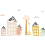 Ambiance - sticker stickers enfants maisons du bonheur