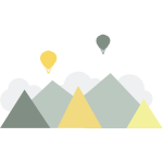 Ambiance - sticker stickers enfant montagnes g�antes scandinaves nuuk