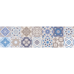 Ambiance - sticker stickers escalier carreaux de ciment honduras x 2