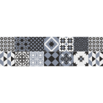 Ambiance - sticker stickers escalier carreaux de ciment zola x 2