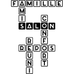 Ambiance - sticker sticker famille, salon, repos