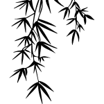 Ambiance - sticker sticker feuilles de bambou d�coratif