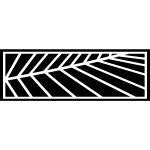 Ambiance - sticker sticker feuille en cadre