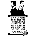 Ambiance - sticker sticker fight club