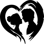 Ambiance - sticker sticker figure couple