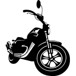Ambiance - sticker sticker figure moto routier