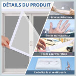 Ambiance - sticker film isolant thermique pour fen�tre 200 x 60 cm