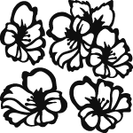 Ambiance - sticker sticker fleurs 4
