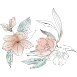 Ambiance - sticker stickers fleurs artistiques pour miroir