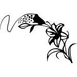 Ambiance - sticker sticker fleur orchid�e in�stimable