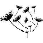 Ambiance - sticker sticker fleurs pissenlits sous le vent