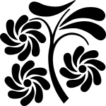 Ambiance - sticker sticker fleur de turbulence