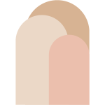 Ambiance - sticker fresque papier peint pr�encoll� - trio des arches pastels