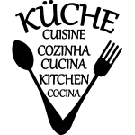 Ambiance - sticker sticker frigo citation k�che, cuisine, cozinha