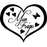 Ambiance - sticker sticker frigo mon frigo coeur