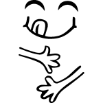 Ambiance - sticker sticker frigo smiley rassasi�