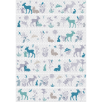 Ambiance - sticker stickers frise animaux scandinaves sages des for�ts