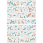 Ambiance - sticker stickers frise chambre enfant nos amis les animaux