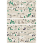 Ambiance - sticker stickers frise chambre enfant animaux de la fort