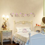 Ambiance - sticker sticker frise chiots