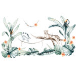 Ambiance - sticker stickers g�ants animaux des tropiques