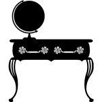 Ambiance - sticker sticker globe terrestre sur une table