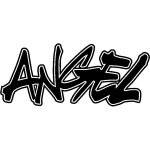 Ambiance - sticker sticker graffiti angel