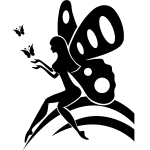 Ambiance - sticker sticker grande f�e